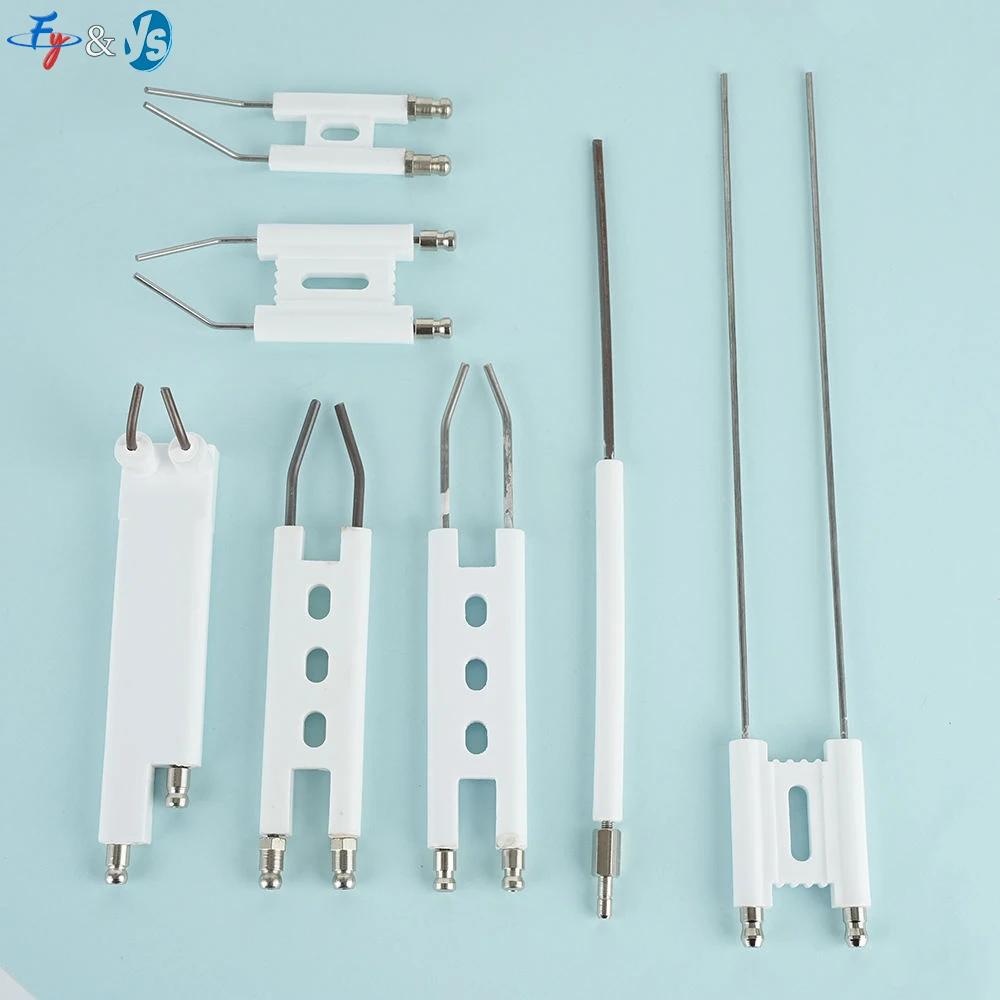 H Type Ceramic Ignition Needle Double Pin Universal Oil Burner Ignition Electrode Industrial Burner Spare Parts For Boiler