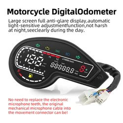 For Motorcycl Honda NXR150 NXR125 Bros 2003-2014 CRV LED Odometer Speedometer Tachometer XR150 GY200 Mexico Brazil Colombia