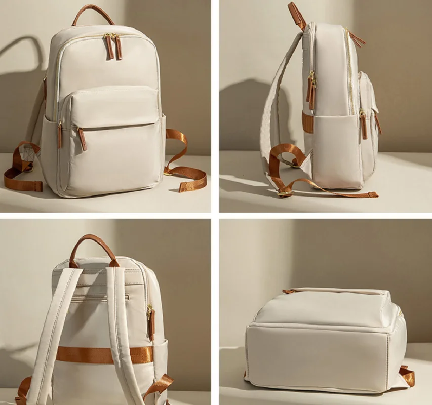 New Men Women's Fashion Waterproof Oxford Laptop Notebook Backpack Large Capacity Travel Business Shoulder Bags School Bag