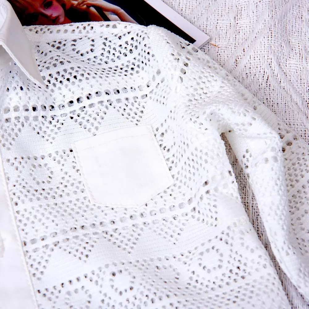 เสื้อผ้าตุ๊กตาใหม่ ขนาด 1/4 1/3 สำหรับตุ๊กตา BJD ชาย ขนาด 45/75 ซม. เสื้อแขนยาวแบบโปร่ง สำหรับแต่งตัว ของเล่นเสริมบ้านตุ๊กตา ไม่มีตุ๊กตา