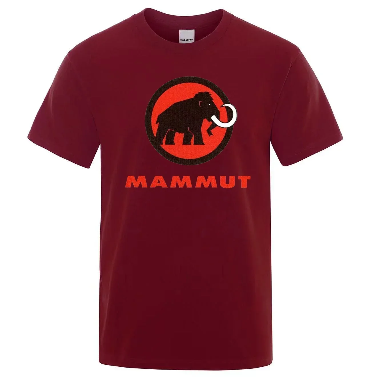 قميص صيفي مطبوع بأكمام قصيرة للرجال والنساء من القطن 100% برقبة دائرية قميص غير رسمي للشارع وأكمام قصيرة #4