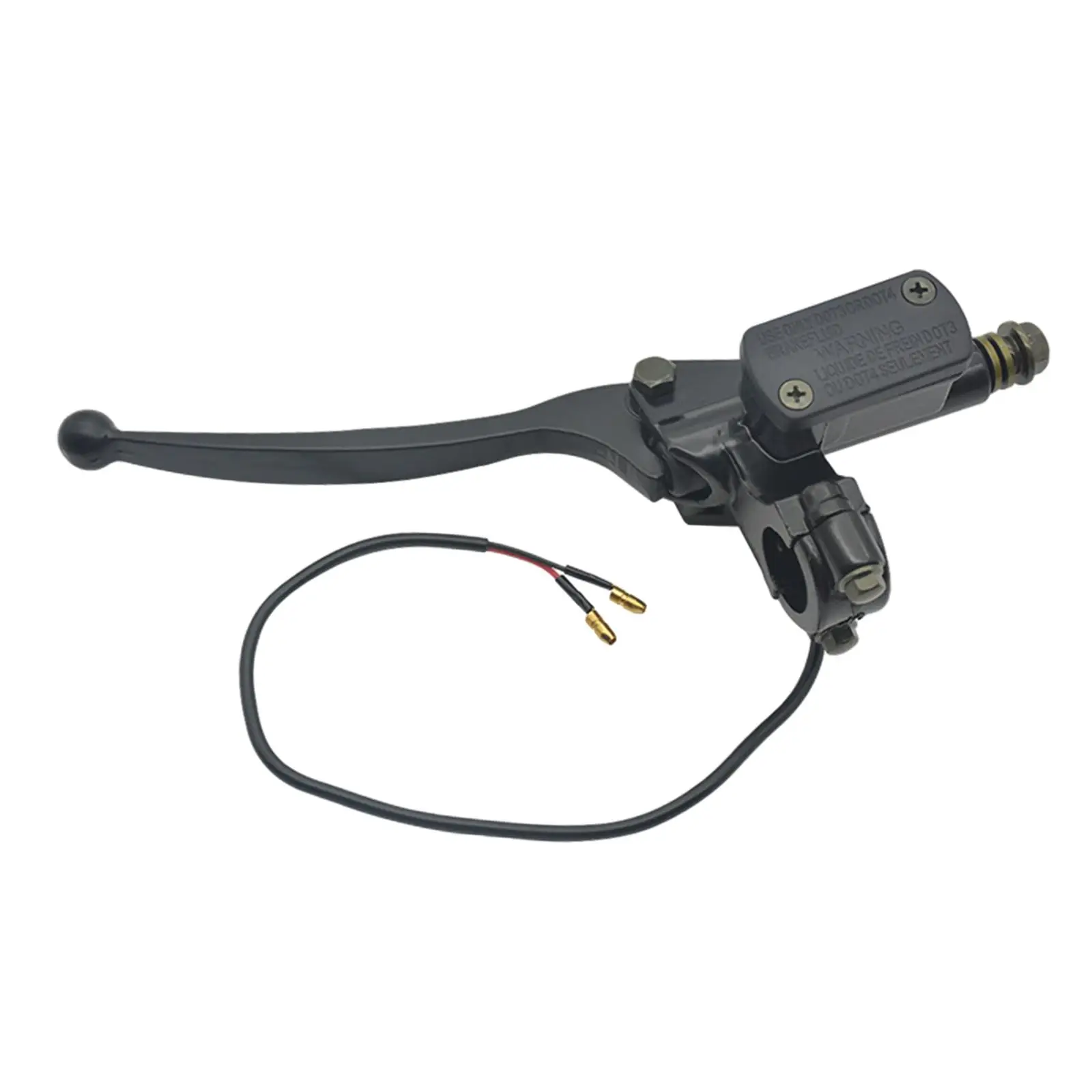 Front Brake Pump Stable Performance Aluminum Alloy Replacement Quality Repair Part Sturdy Hydraulic Brake Lever for Electric Car