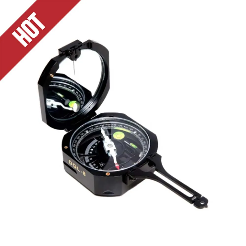 

Geological Compass Harbin DQL-8 Brunton Type Aluminum Metal Compass, Suitable for Geological Surveying and Mineral Exploration