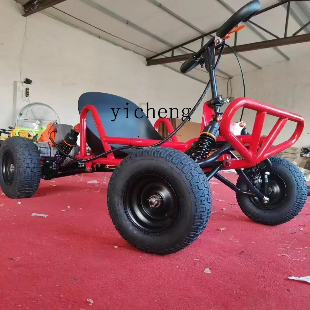

Electric Off-Road Go-Kart Drift Two-Stroke All-Terrain Off-Road Vehicle for Adults and Children Dual-Use Beach Car