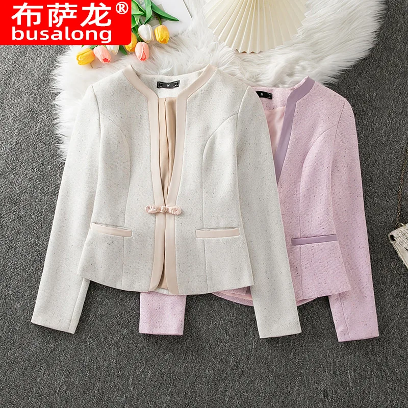 

Новый стильный модный костюм, повседневный женский профессиональный пиджак с длинными рукавами, официальная куртка, рабочая одежда3310