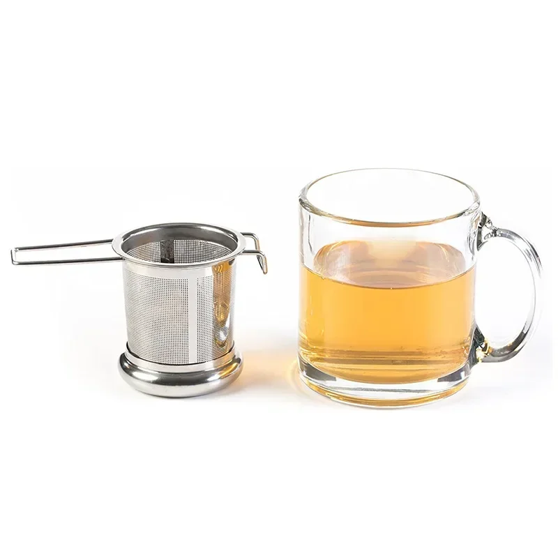 

304 Stainless Steel Tea Filter with Lid Kitchen Accessories Teteras Infusoras Tea Strainer