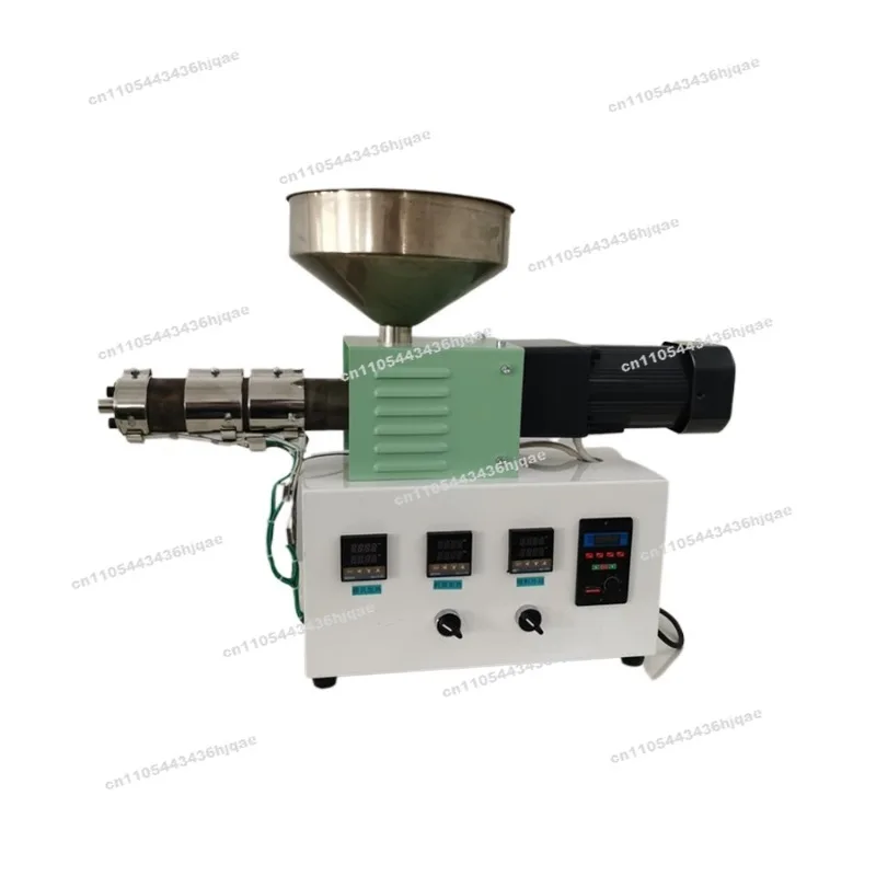 SJ25 Desktop Small Extrusion Extruder Laboratory Plastic PE, PVC Extrusion Equipment Single Screw Instrument