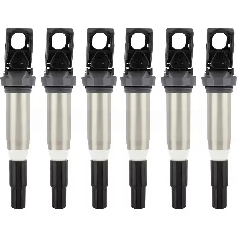 1/6Pcs Ignition Coil 12137562744 12138616153 12137551049 12137575010 for 2006-2016 BMW Series M 525i 528i 530i 550i Alpina B7