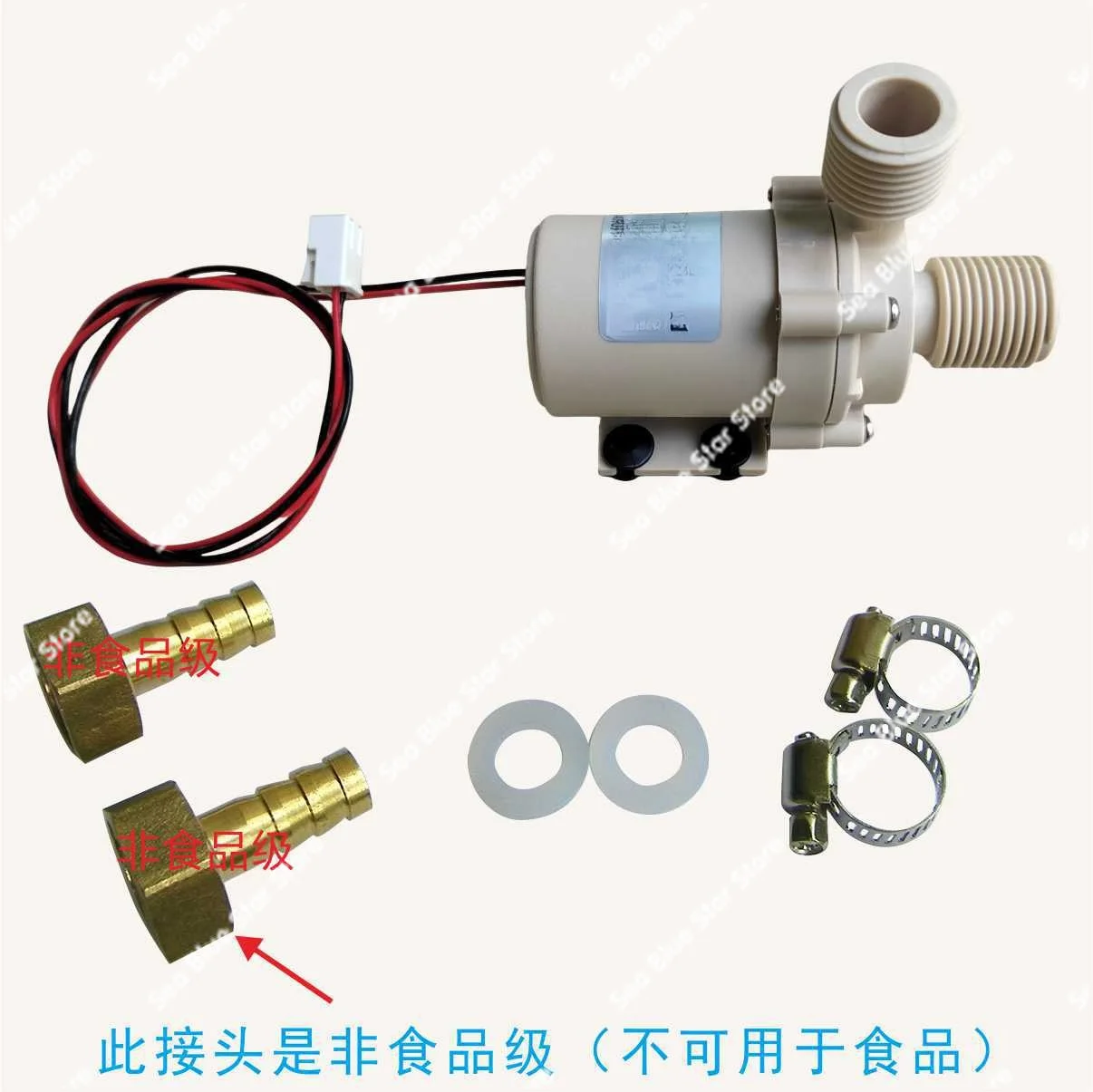 12V24V brushless DC low decibel medical laser equipment circulating booster pump foreign trade set submersible pump