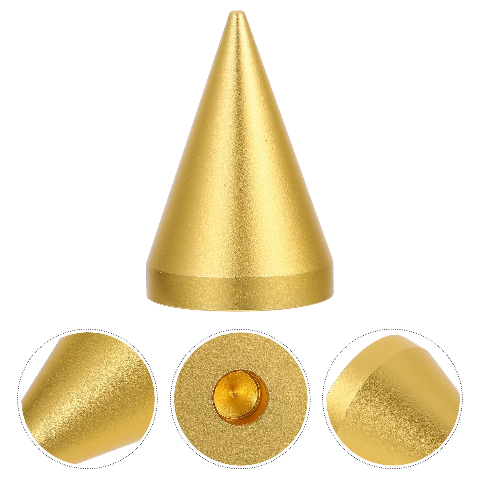 

Подставка для ювелирных изделий конусообразной формы, держатель для колец, подставка для украшений на руку, для витрин магазинов, золотая выставочная башня для колец