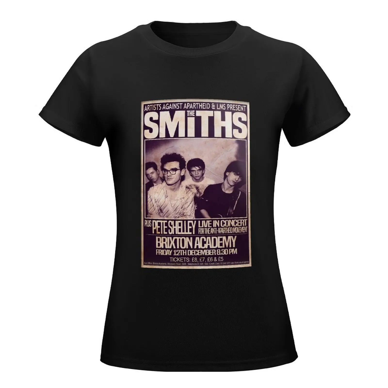 The Smiths 1986 The Final Concert T-Shirt kawaii clothes korean fashion summer top Blouse Women's tee shirt