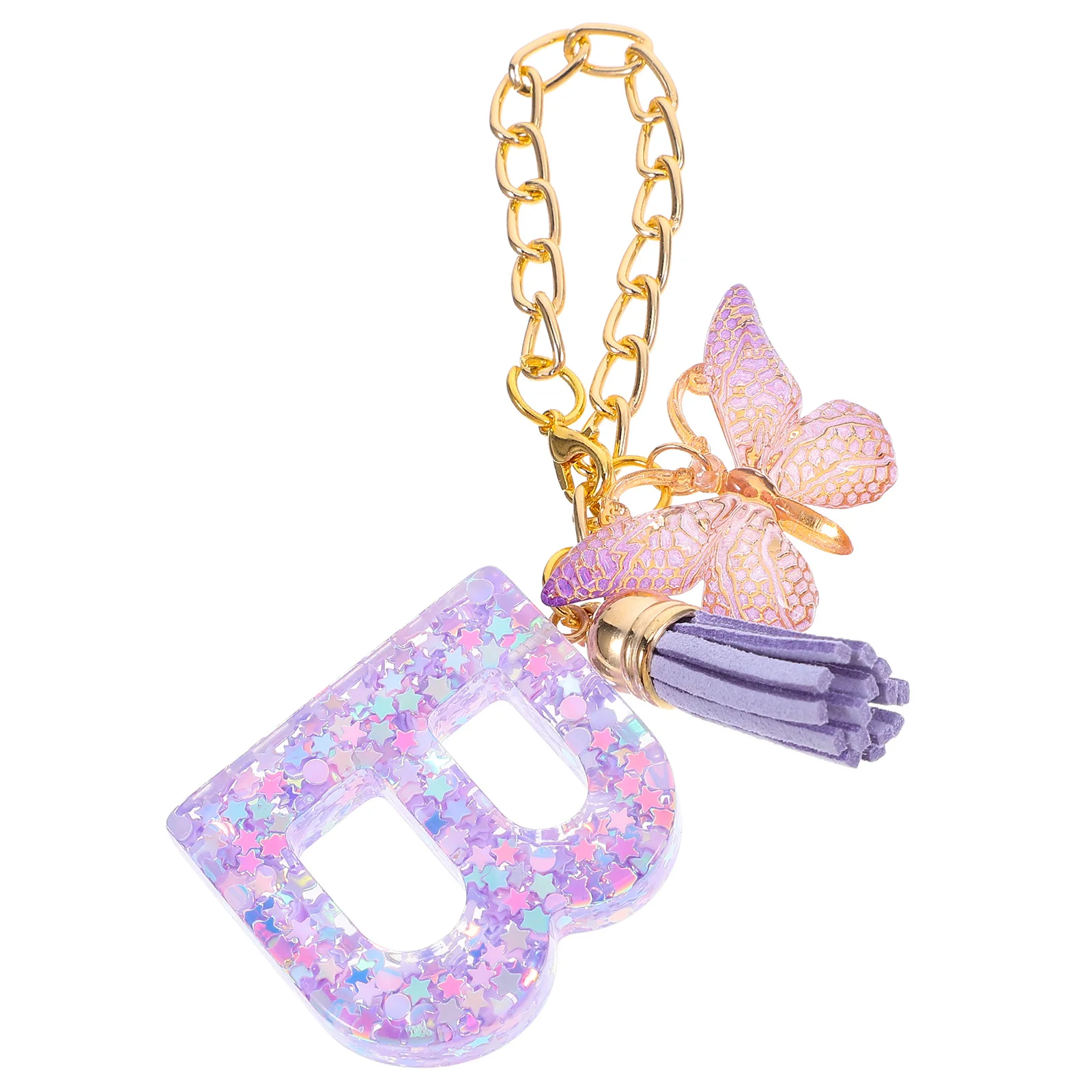 

Смола чашка-цепочка с подвеской в виде буквы, брелок для ключей, милый брелок для ключей с инициалами для рюкзака, сумки, декора для багажа, алфавит, очаровательная кисточка