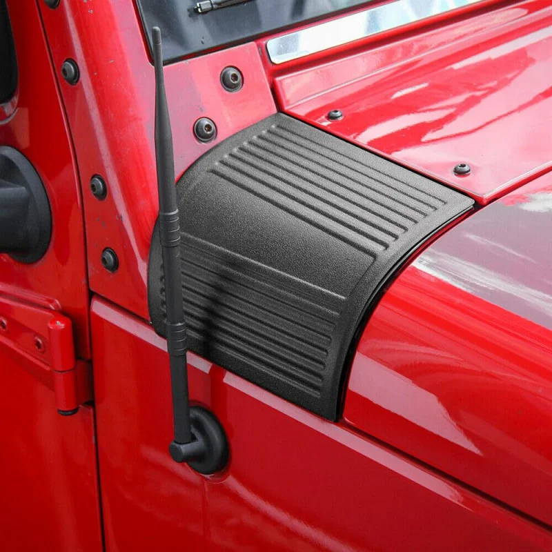 

Подходит JK 07-2018 ABS, черный боковой капот, пуленепробиваемая крышка, украшение, новинка