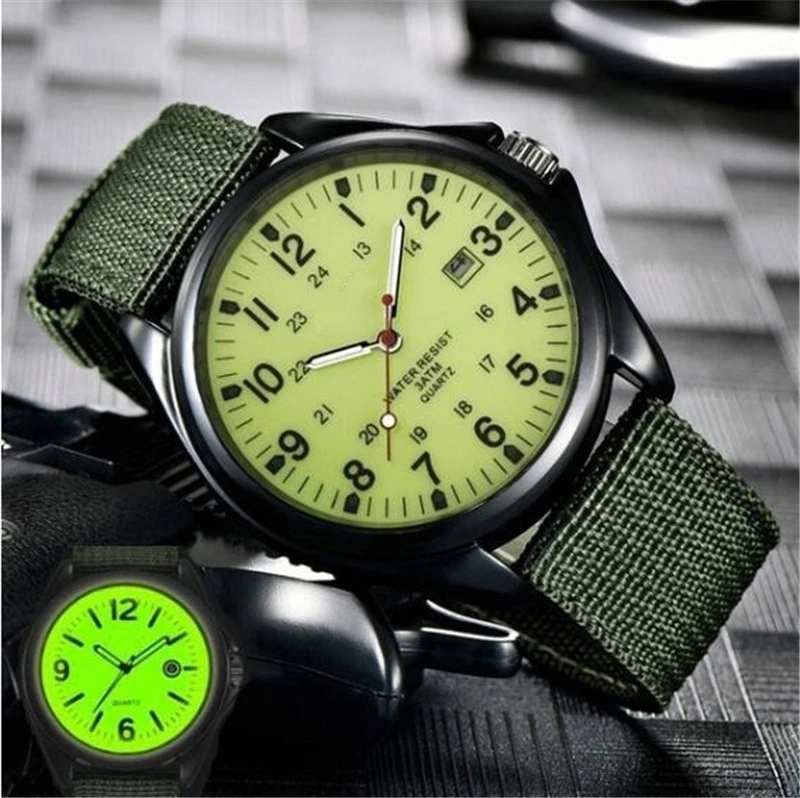 Fashion Men Watches Luxury Brand Fashion Mens Quartz Watch Luminous Hands Male Clock Big Dial Waterproof Man Wristwatch