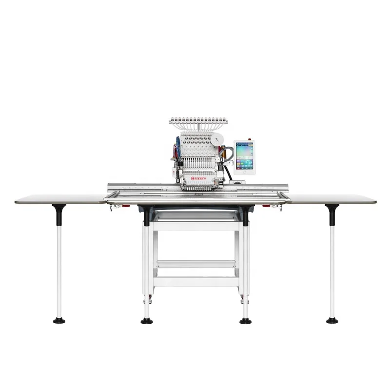 MFGS1501(500*1200mm) Industrial Single Head Computerized Embroidery Machine Automatic Flat Embroidery Machine