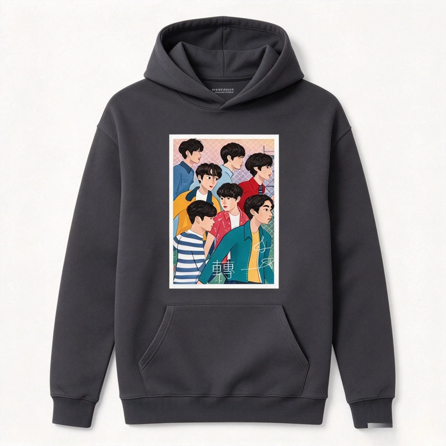 Arirang BTS Members Graphic Hoodie Unisex Long Sleeve 2026 Retro Kpop Band Merch Y2k Streetwear Fan Daily Gift Outfit