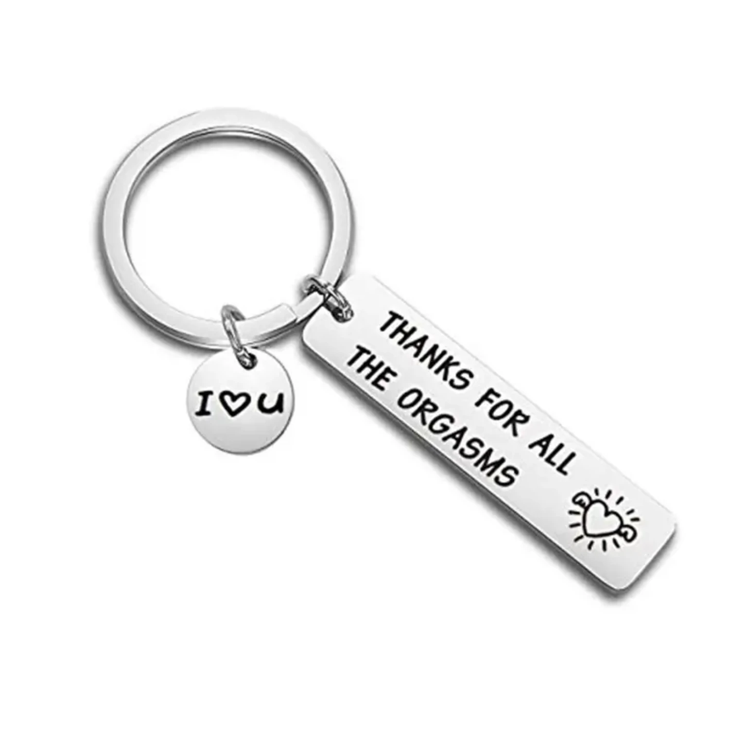 Unique and Stylish Creative Couple Key Chain Set - Perfect Gift for Loved Ones