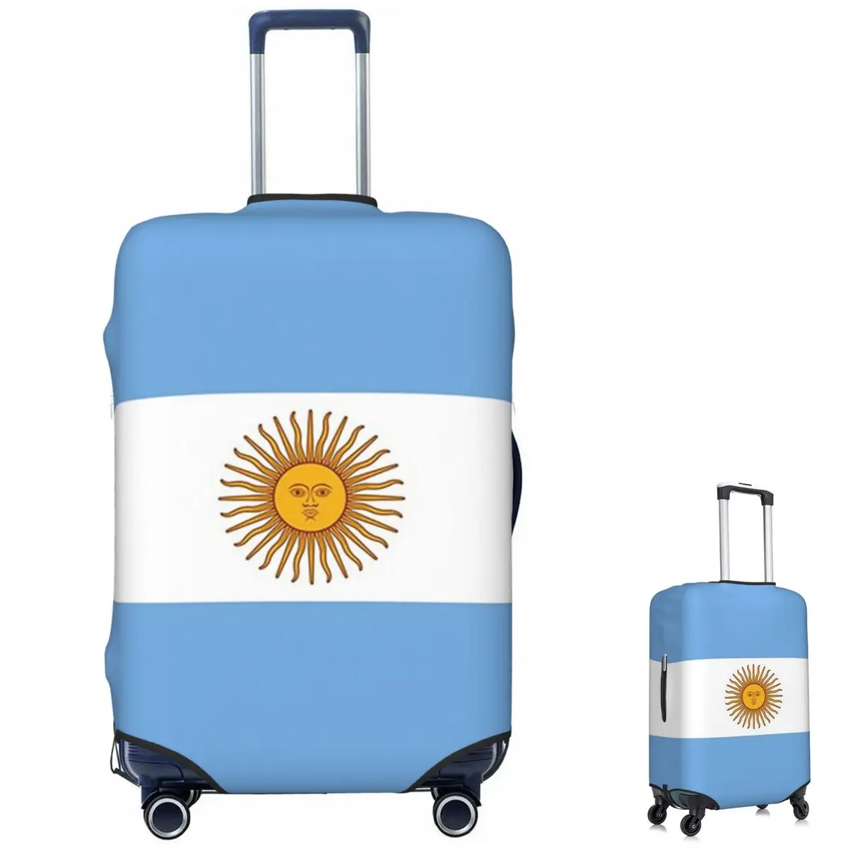 الأرجنتين - الأرجنتيني تي شيرت لحاف ملصق غطاء حقيبة حماية مرونة السفر الأمتعة حامي يغطي لمدة 18-32 بوصة