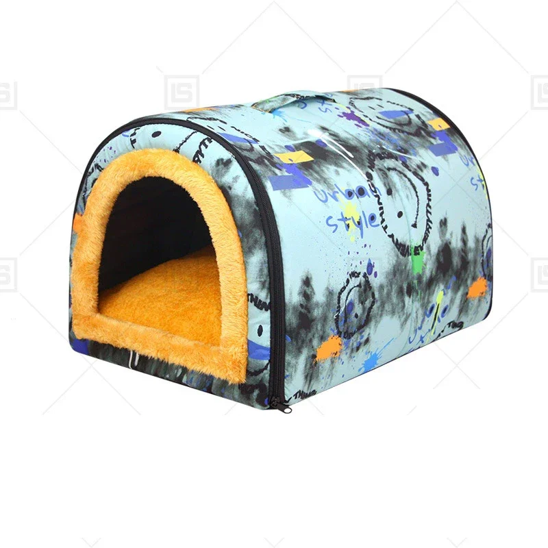 Cats and Dogs House House Small Dog Four Seasons General Can Be Dismantled and Washed Dog House Pet Supplies