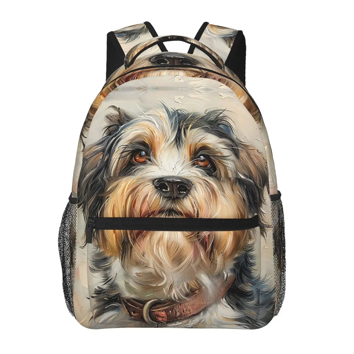 Old English Sheepdog - Tender Gaze Backpacks Boys Girls Bookbag Children School Bags Cartoon Laptop Rucksack Shoulder Bag