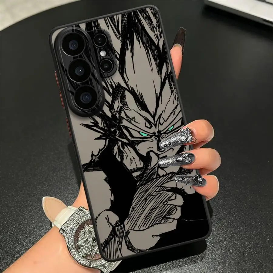 Funda Back Phone Cover Case for Samsung Galaxy S26 S21 S24 Plus S20 FE Note 20 Ultra 10+ S25 Ultra S22 S23 FE Dragon Ball Goku