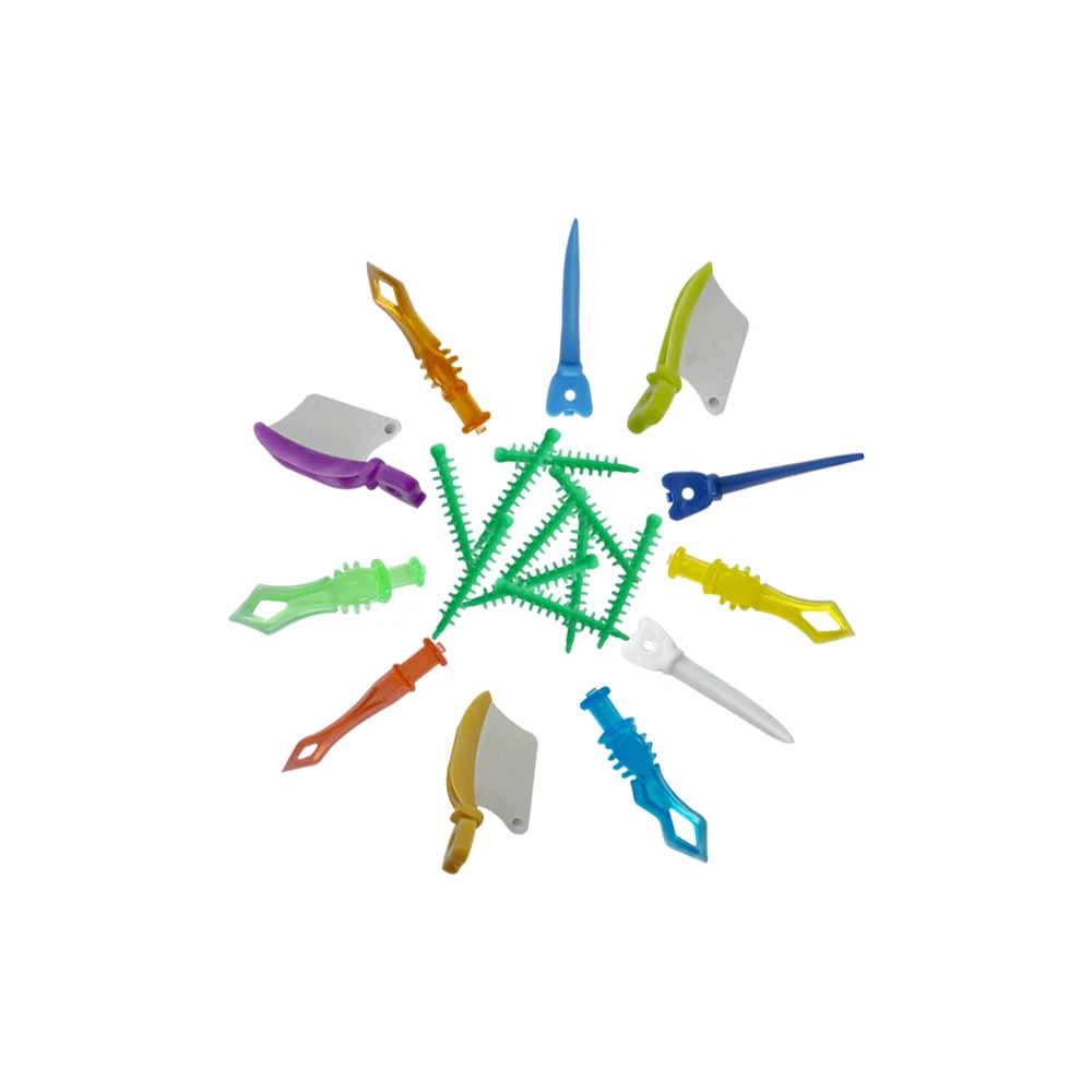 

200Pcs/Box Disposable Dental Wedges Plastic Matrix Teeth Diastema Gap Wedges With Holes 4 Sizes Dentistry Lab Tools