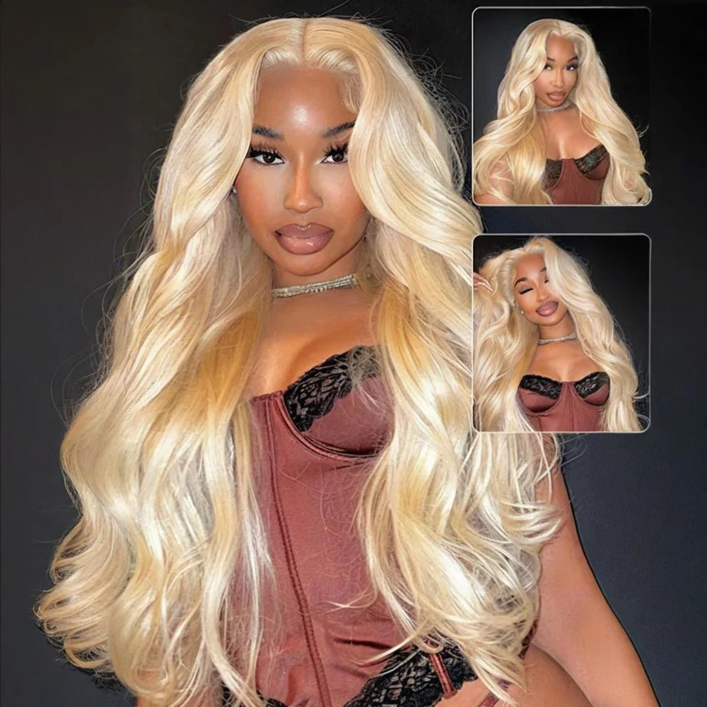 30 Inch 613 13x6 Hd Lace Frontal Wig Human Hair 200% 220% 250% Density Blonde Wig Human Hair 360 Full Lace Body Wave Human Hair Wigs 5x5 Hd Lace Closure Wig Pre Plucked Vietnamese Raw Hair 13x4 Lace Front Human Hair Wigs For Women