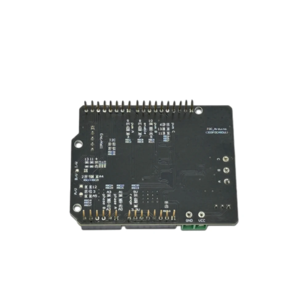 Imagem -05 - Brushless Motor Driver Board Compatível com Escudo Foc Simples Circuito Bldc V2.0.4 Dc1235v