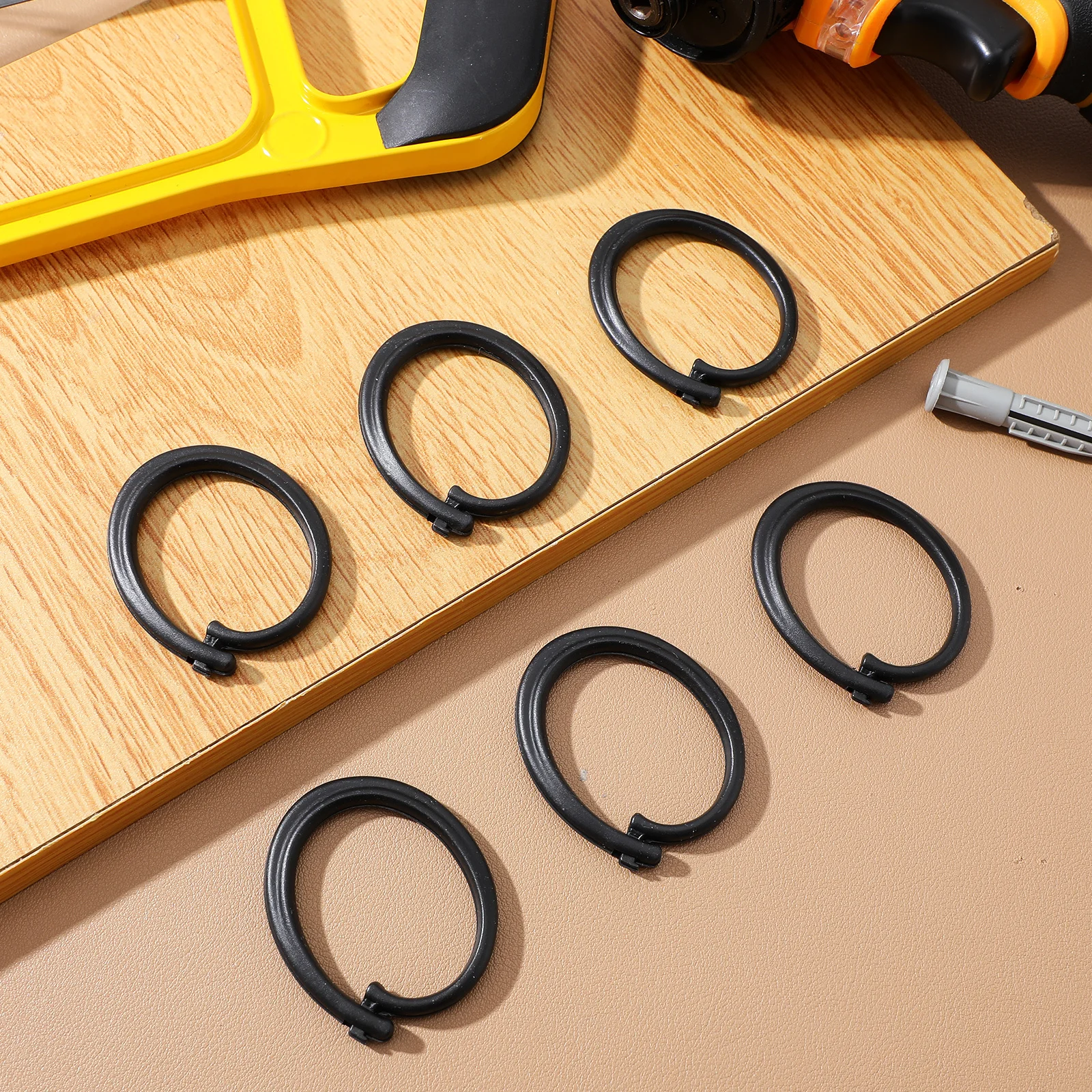 

30Pcs Universal Gazebo Hooks Durable Plastic Hanging Clips for Tent Shades Canopies and Outdoor Drapery Curtain Hooks