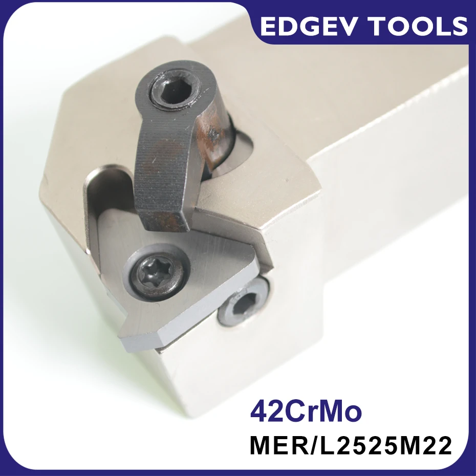 MER2525M22 MEL2525M22 22ER 22EL Threading Carbide Inserts 42CrMo High Quality External Thread Turning Tool holder