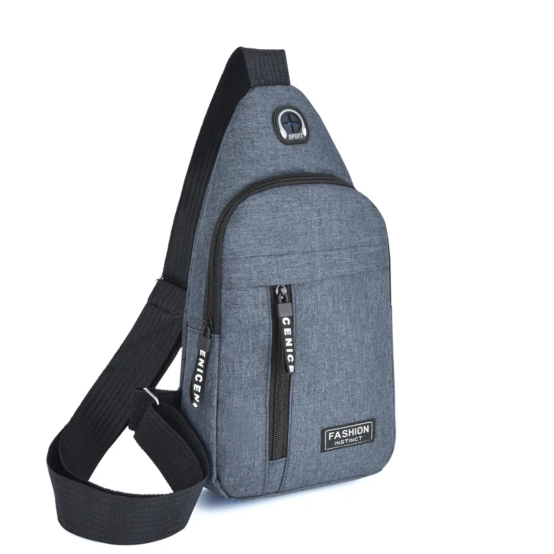 Neue Männer Umhängetaschen Brust Tasche Multifunktionale Umhängetaschen Reise Sling Bag