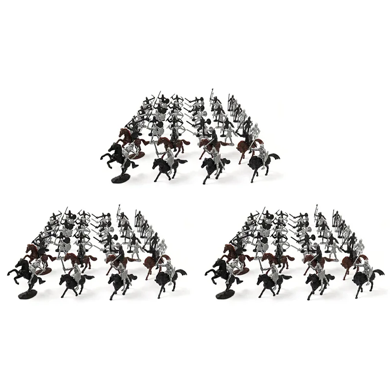 โมเดลทหารม้ายุคกลาง A30F-156 ชิ้น โมเดลทหารโรมัน โมเดลนักรบยุคกลางโบราณ ฟิกเกอร์แอ็คชั่น