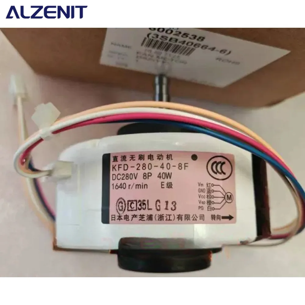 

New DC Fan Motor KFD-280-40-8F For Daikin Air Conditioner Indoor Unit DC280V 40W 1640r/min Conditioning Parts