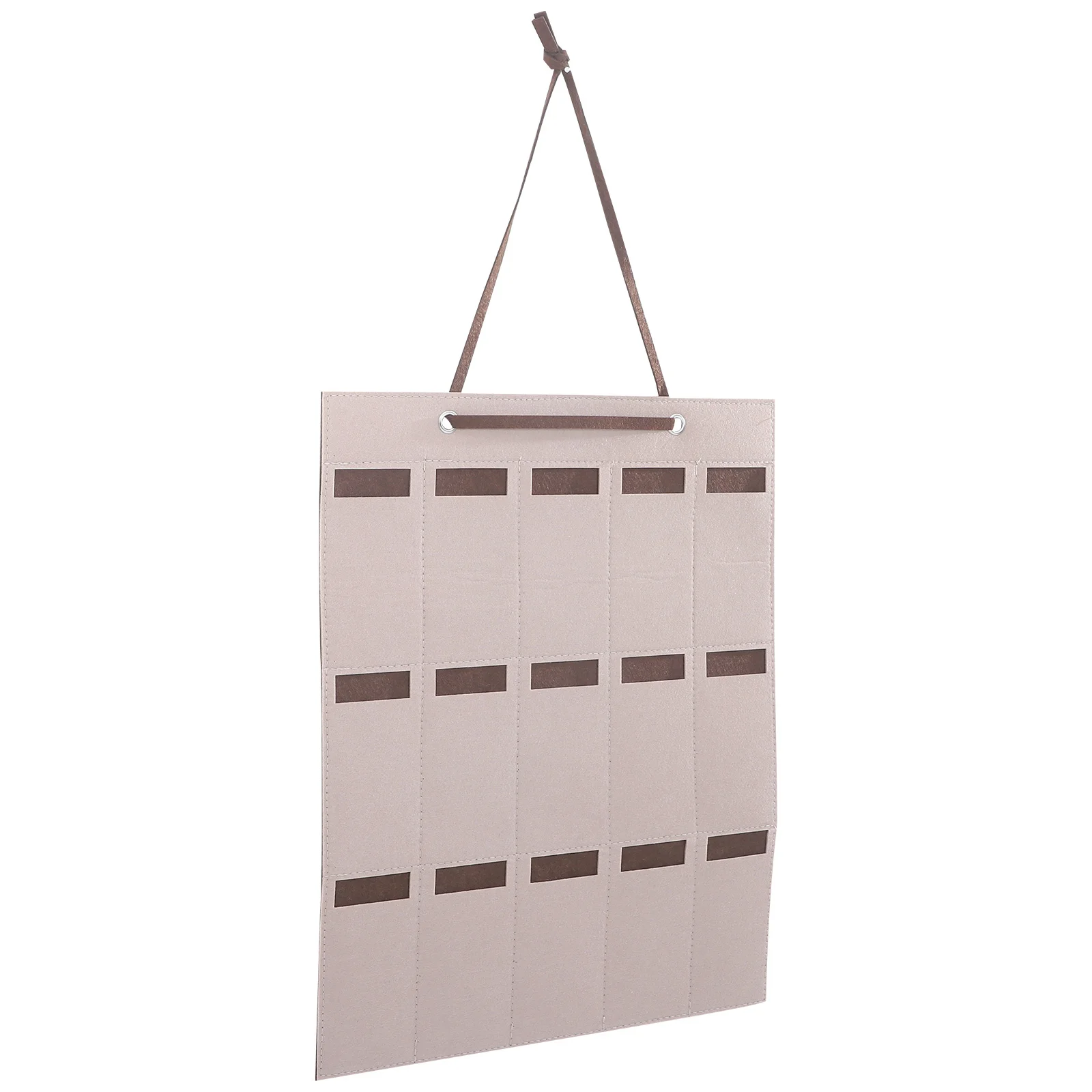 

Jewelry Bag Hanging Felt Organizer Necklace Earring Sunglasses Storage Wall Hanging Organizer Jewelry Storage Display