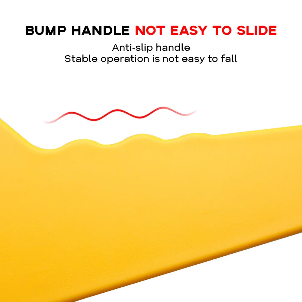 Car Windshield Snow Frost Ice Removal Shovel Scraper Cleaning Tool Triangle Window Tinting Squeegee thickened and widened design