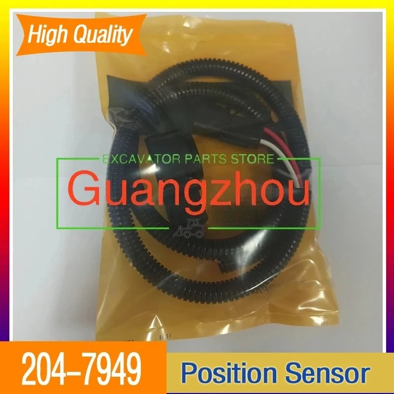 

For Excavator Engine C7 C10 C12 C13 3406E 204-7949 2047949 Higher Quality Throttle Position Sensor Parts New