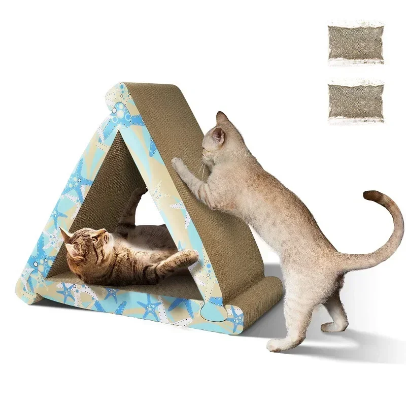 Creative cat scratching board, no crumbs, cats relieve boredom,  cat toys