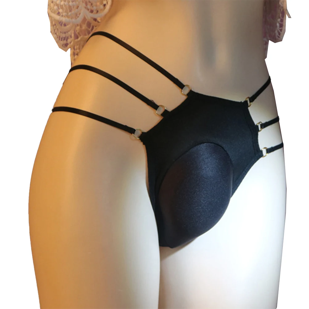 Comfortable Men Underwear Briefs Male Sexy Slim Soft Solid Stretch Underpants Bikini Breathable G-string Daily