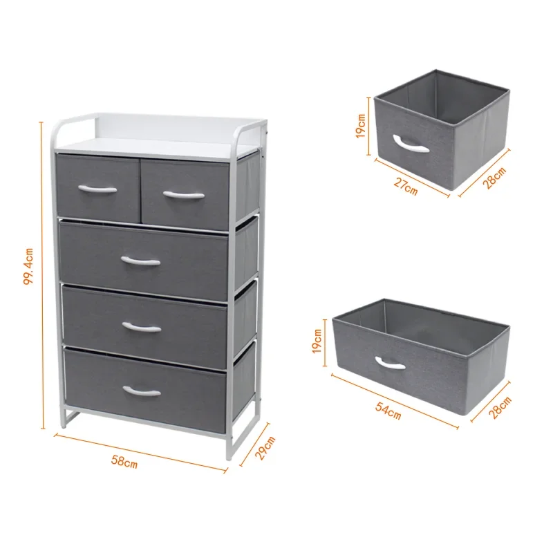 

'High quality household baby dresser drawer organizer 6 drawers of chest