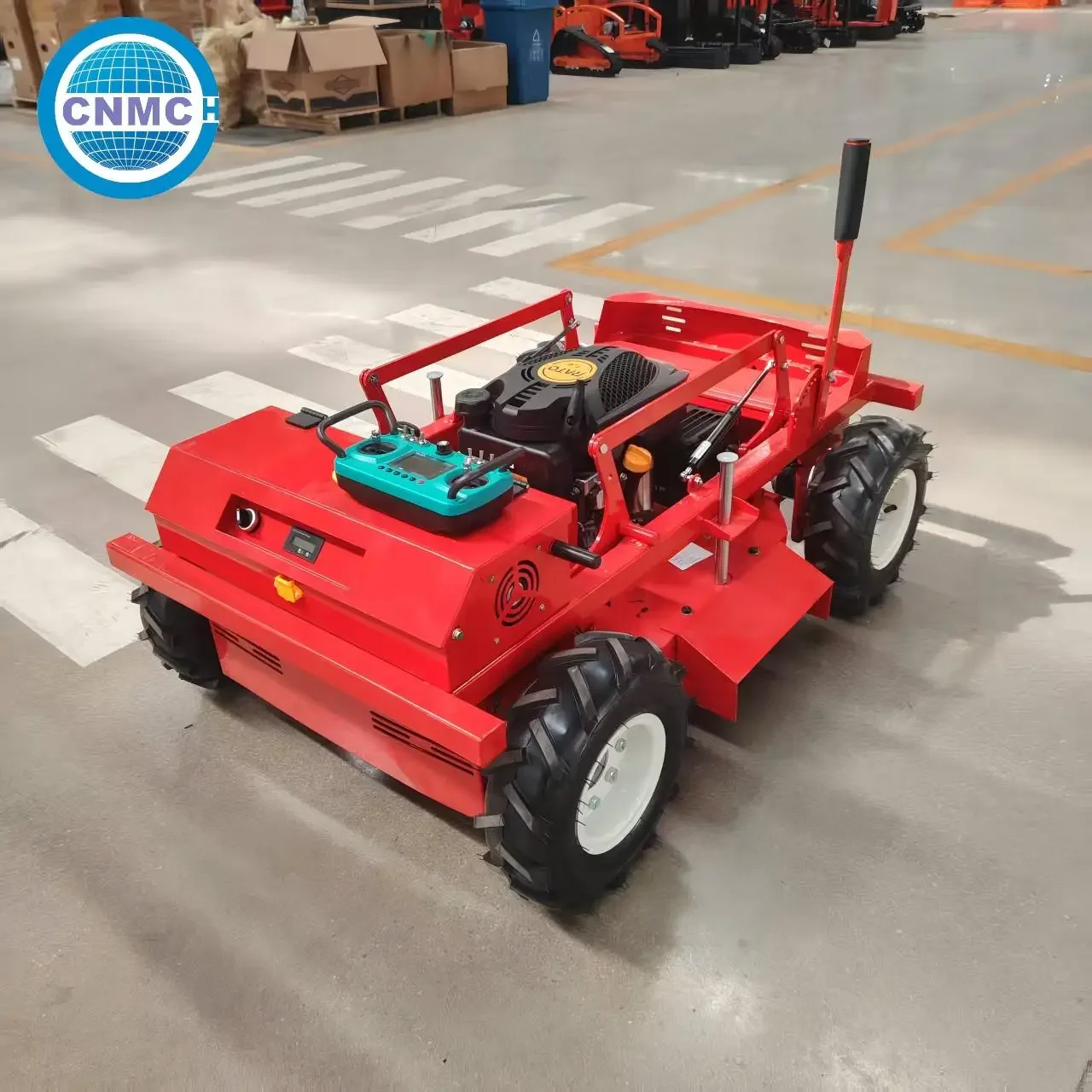 Lawn Mower RC Lawn Mower Remote Controlled Mower Safety Auto-Stop Blade Radio Control High-quality High-performance Household