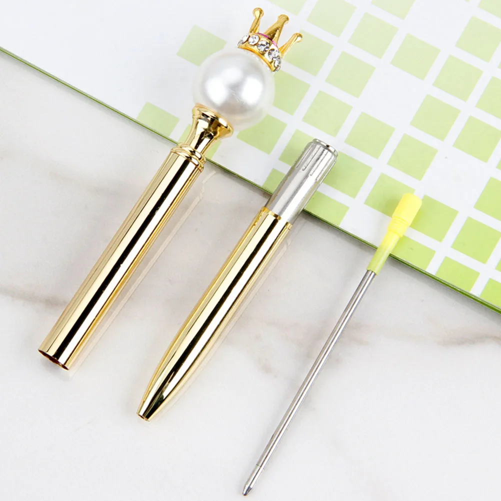 

Metal Crown Rotating Pen Creative Crown Ballpoint Pen Signature Pen Metal Gel Pen Pen for Business