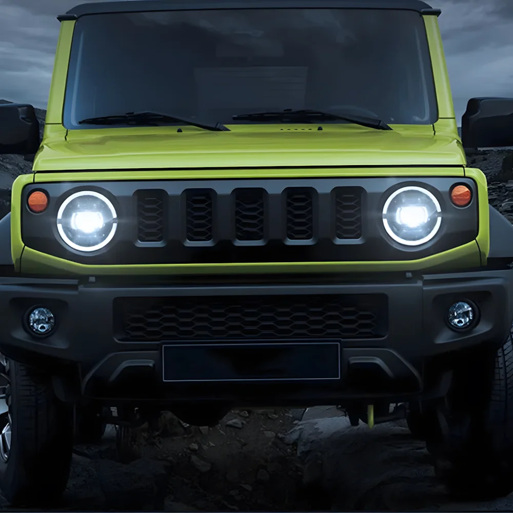 

Plug and Play Car Front Lamps for Jeep Wrangler 2018-2024 Auto Headlights Assembly Upgrade Led Projector Lens Tool Accessories