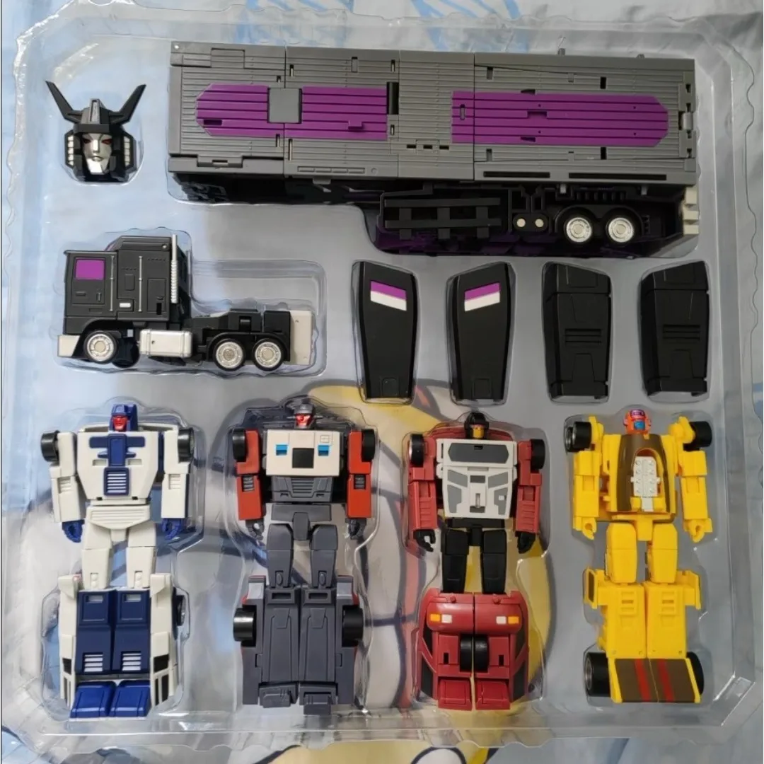 Transformation Toys MH-MINI07 TIGERWING Motormaster Menasor Breakdown Wildrider Set Five-in-One Deformation Model Action Figure