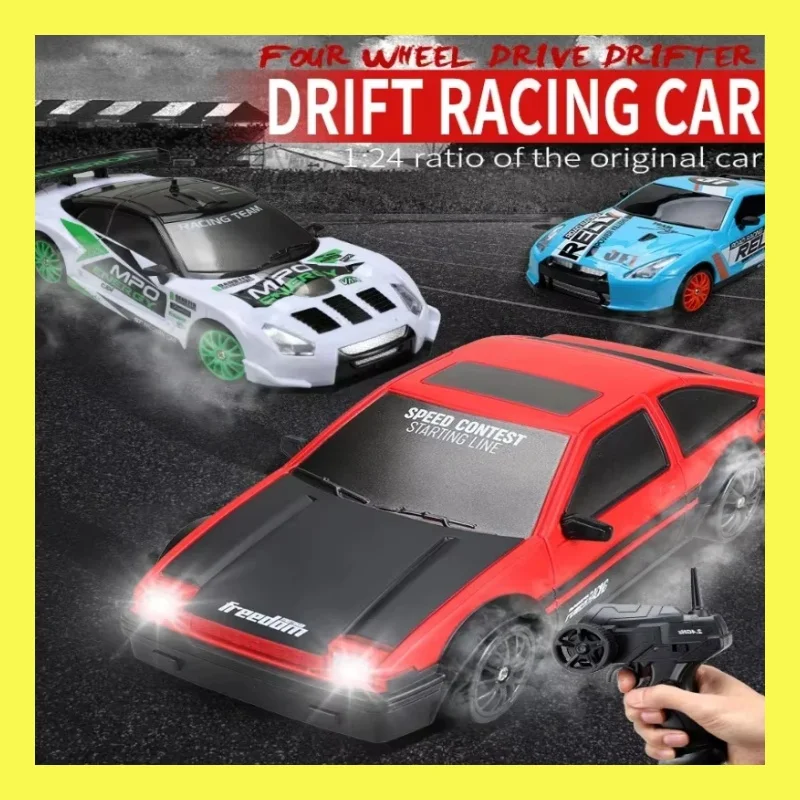 Electric Mini Rc Cars Remote Radio Control Turbo Racing Drift 4wd Fast And Furious 15 Km/H For Adults Boys Kid Toy Gift