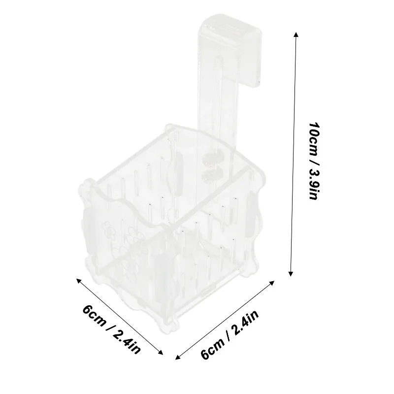 Hanging aquarium, acrylic water grass hydroponic plant planting cup flower basket, adjustable fish tank planting plant box