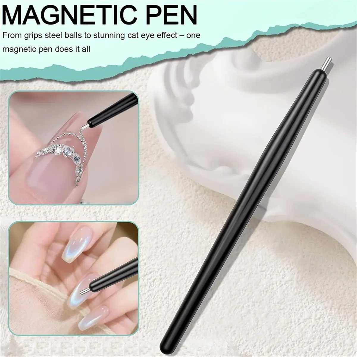 618 Mega Sale Cat Eye Nail Magnet Set, 3 in 1 & 6 in 1 Multifunctional Tool for Nail Art DIY