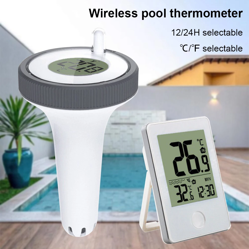 Digital Swimming Pool Thermometer Floating Outdoor Floating Thermometers Used For Swimming Pool Bathrooms Aquarium