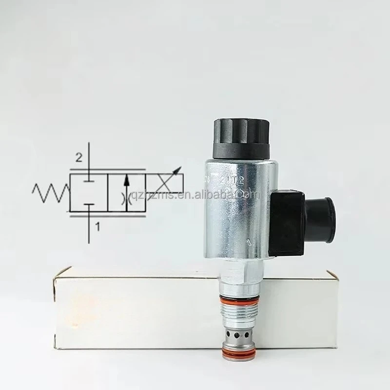 Proportional Flow Control Cartridge Valve FPCC XCN Cavity T-3A 0-42 L/min Pilot-Operated Hydraulic Counterbalance Valve