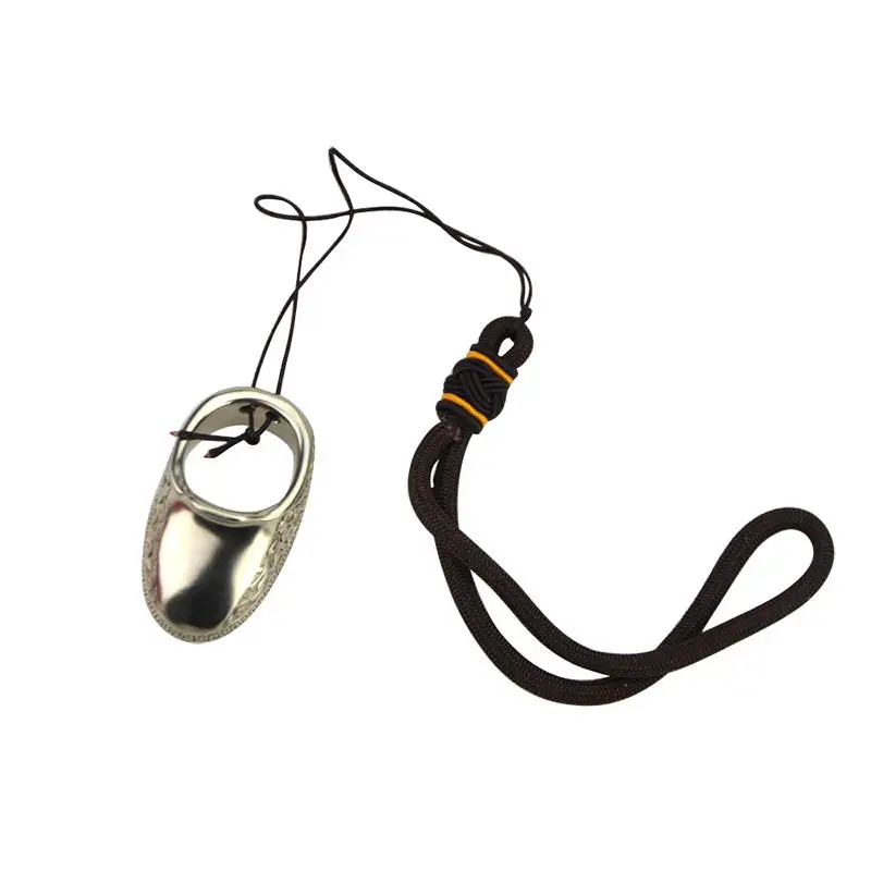 Tiro con l'arco Protezione per il pollice Anello da tiro Protezione per le dita Caccia Equipaggiamento protettivo Caccia all'aperto Tiro con arco e frecce Accessori