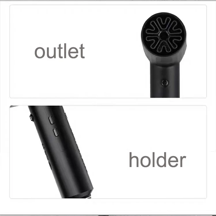 2000W Professional Salon Hair Dryer Set 110000RPM Hot Air Brushless Ionic Feature Hair Dryer